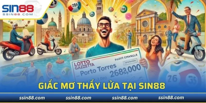 Giấc mơ thấy lửa tại SIN88 
