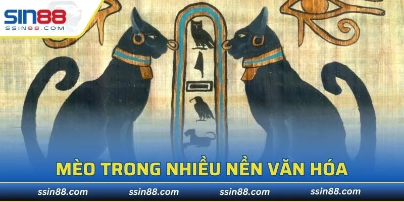 Mèo được tôn vinh trong nhiều nền văn hóa