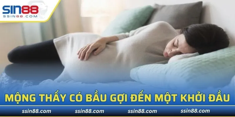 Mộng thấy có bầu gợi đến một khởi đầu đầy mới mẻ